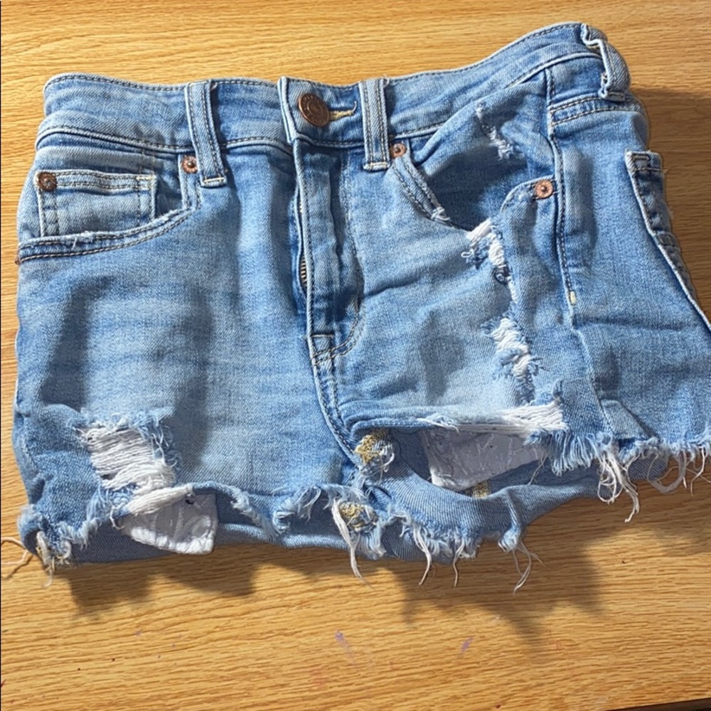 Light blue Jean shorts from American Eagle